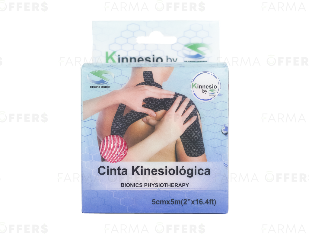 CINTA KINESIOLOGICA ROSA