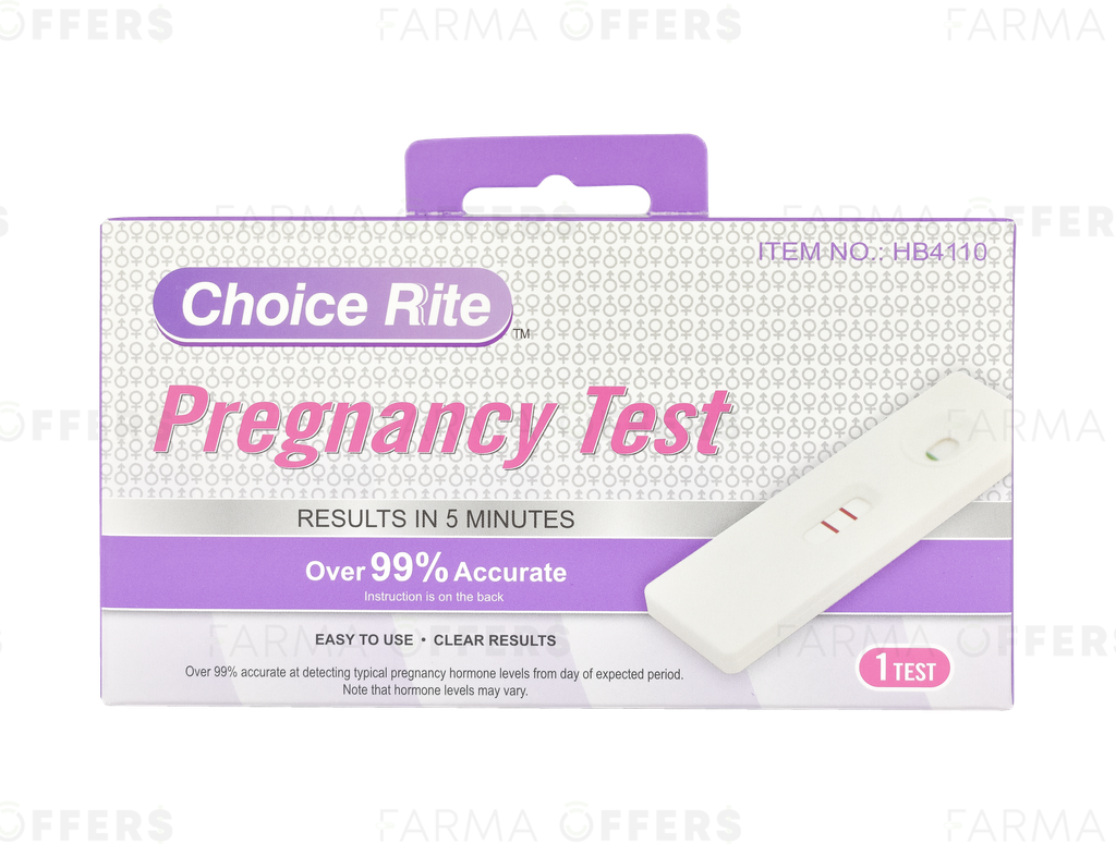 CHOICE RITE PRUEBA DE EMBARAZO