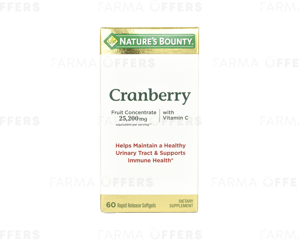 CRANBERRY W/VITAMIN C TRIPLE X 60 SOFTGEL
