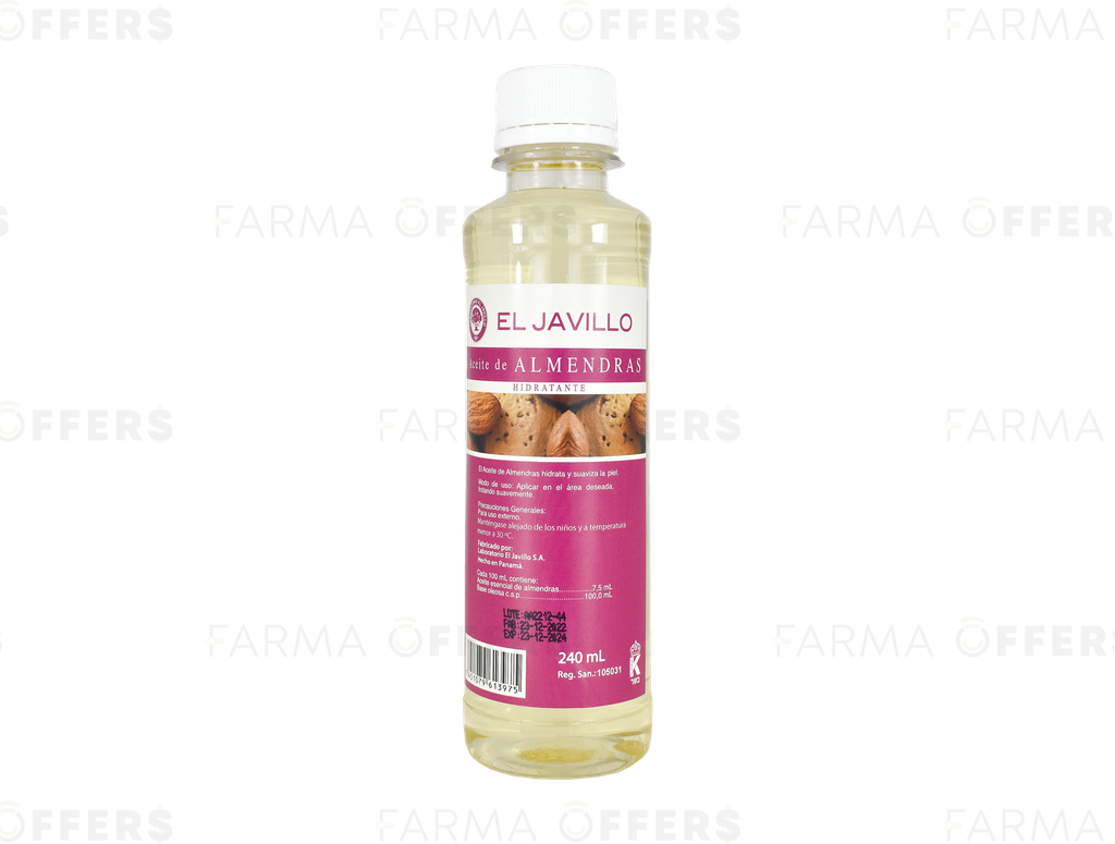 ACEITE ALMENDRA X 240ML
