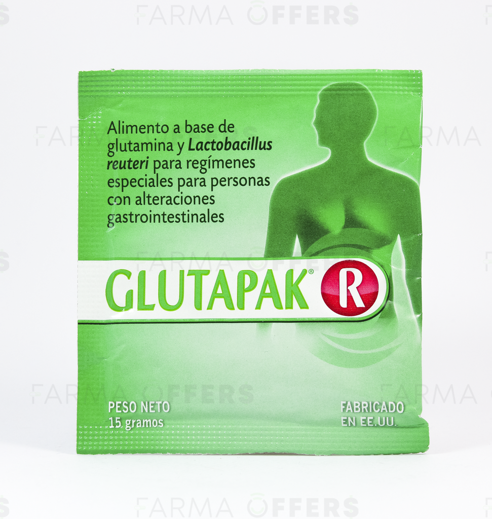 GLUTAPAK-R POLVO SOBRE 15G, 1 de 3