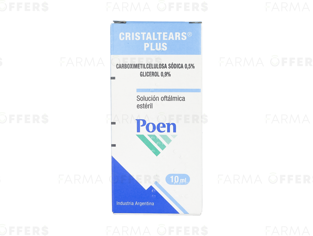 CRISTALTEARS PLUS SOLN OFTAL 0.50% 10ML x 1