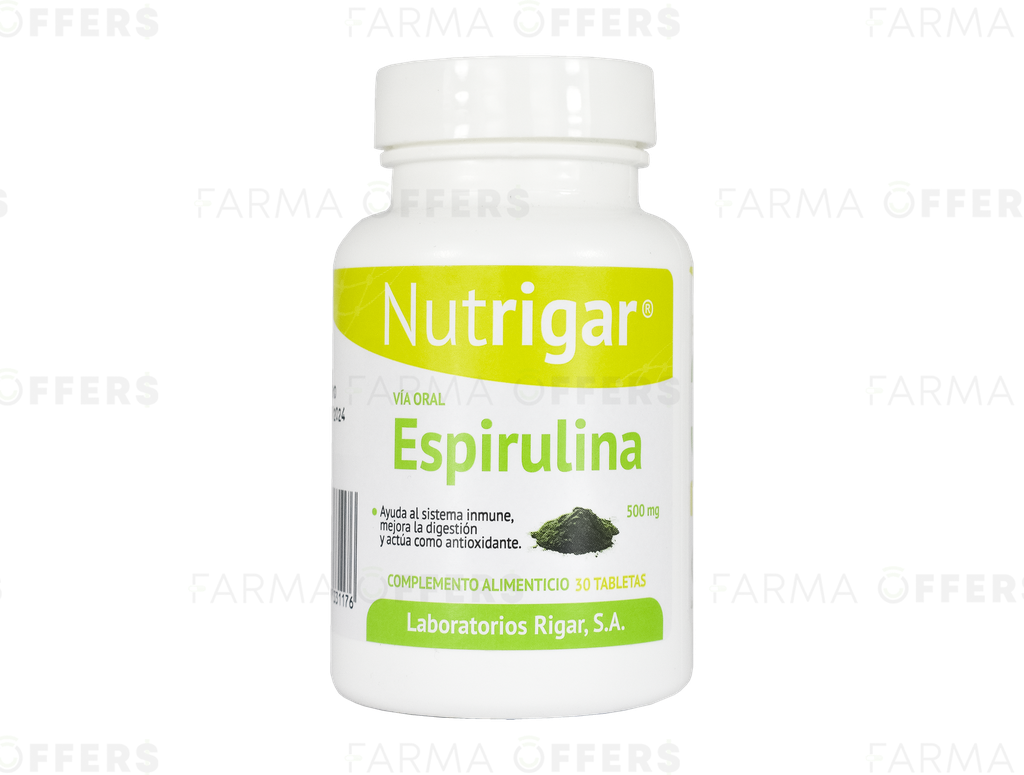 ESPIRULINA 500MG X 30 CAPS