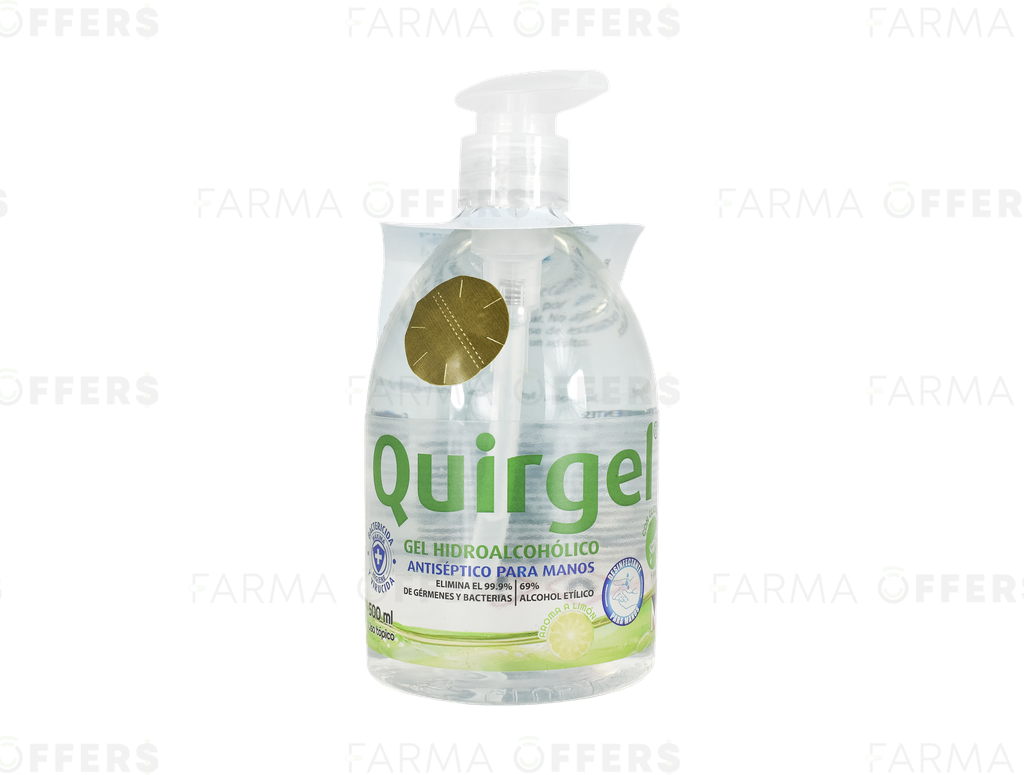QUIRGEL GEL HIDROALCOHOLICO 500ML