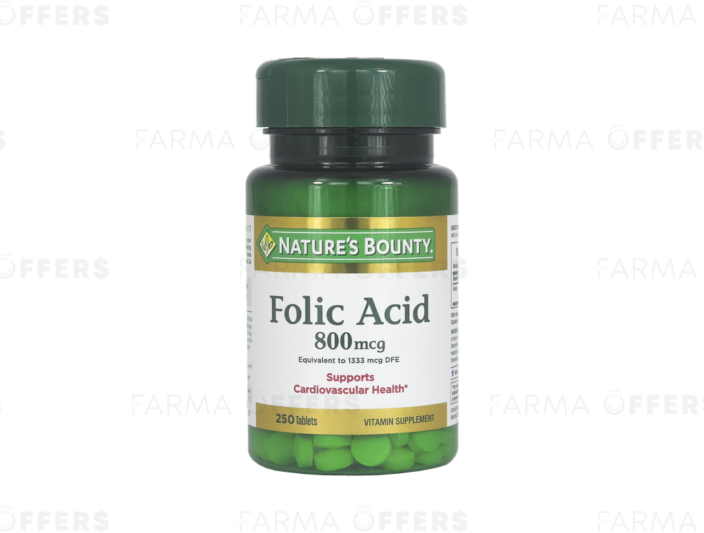 FOLIC ACID 800MCG X250