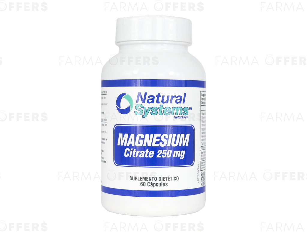 MAGNESIUM CITRATE CAPS 250MG X 60