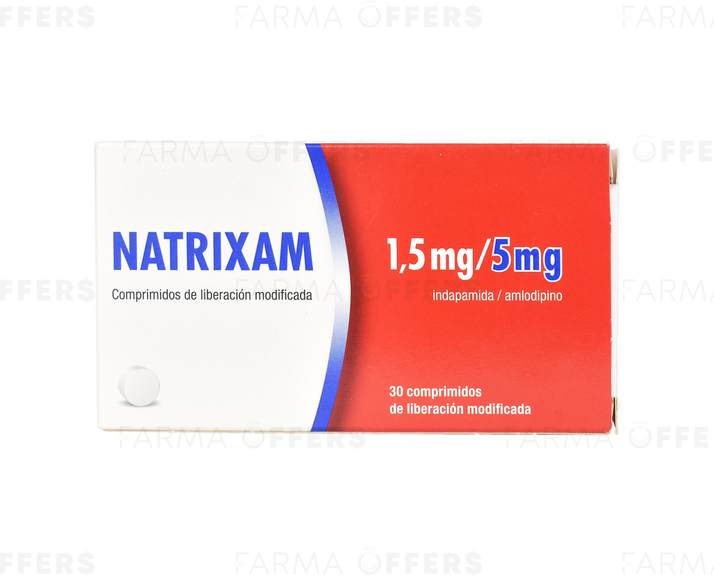 NATRIXAM TAB LIB MOD 1.50MG/5, 1 de 30 