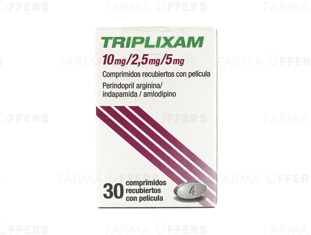 TRIPLIXAM TA.REC 10MG/ 2.50MG x 30 /5