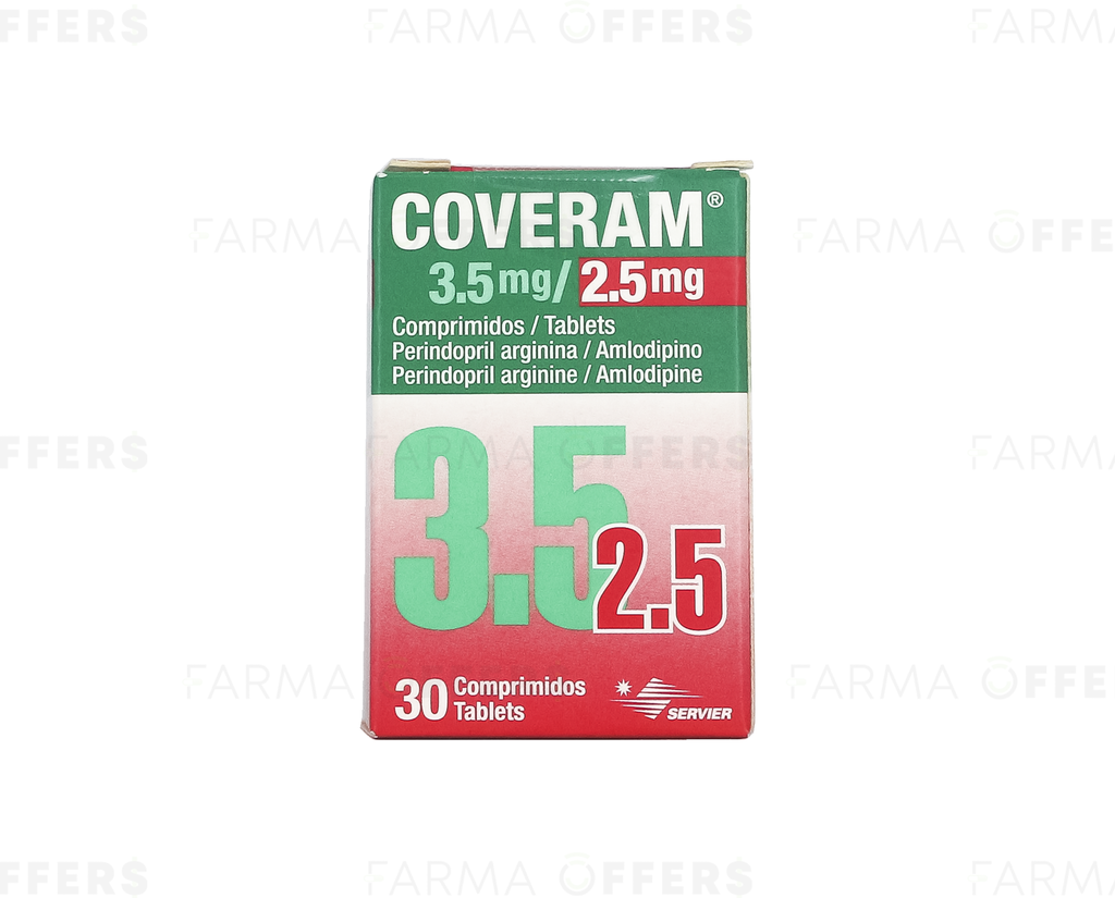 COVERAM TABL 3.50MG x 30 /2.5