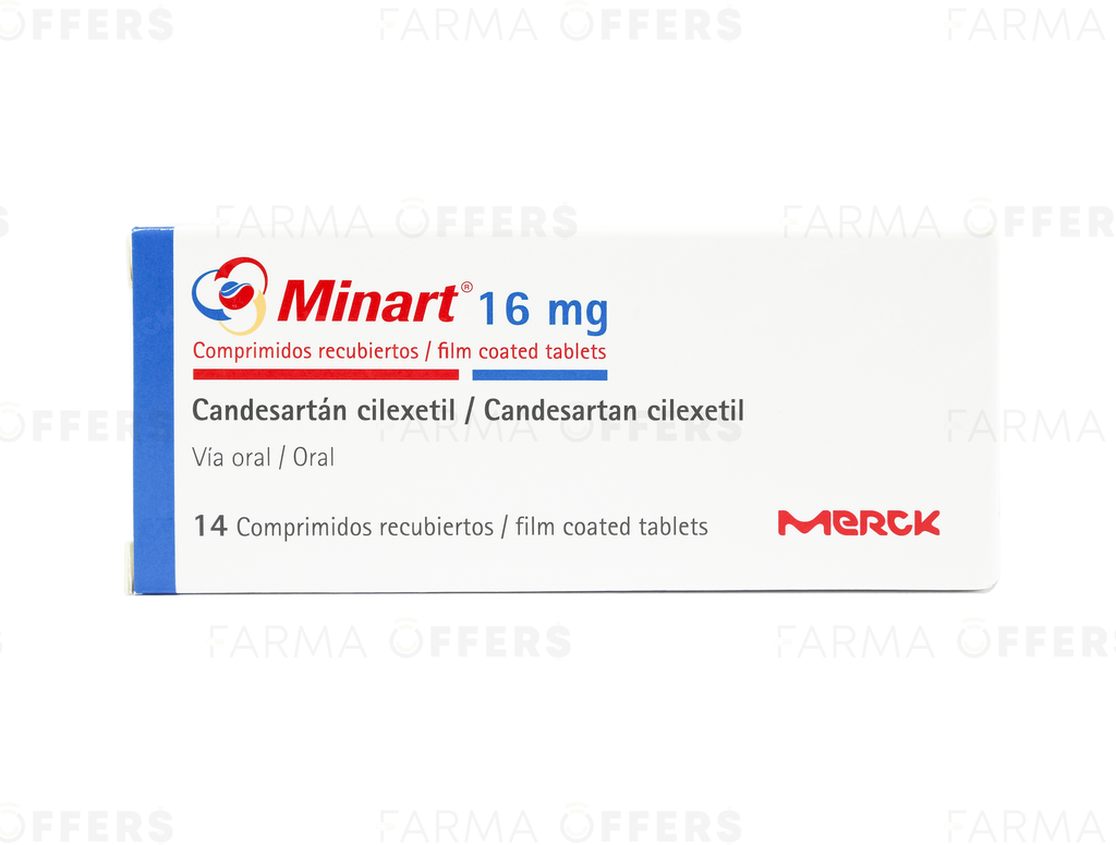 MINART TABL 16mg, 1 de 14