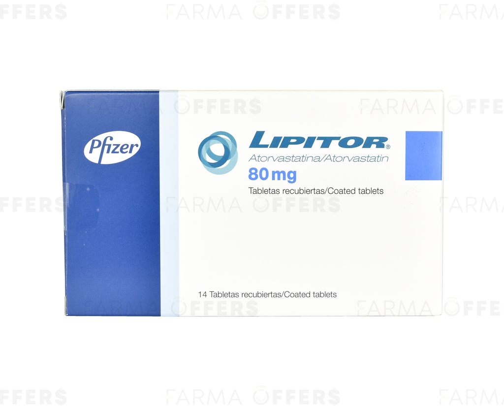 LIPITOR TABL RECUBIE 80mg, 1 de 14