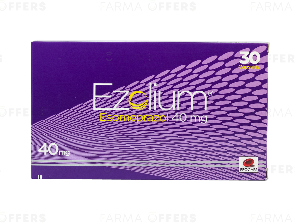 EZOLIUM CAPS 40mg, 1 de 30