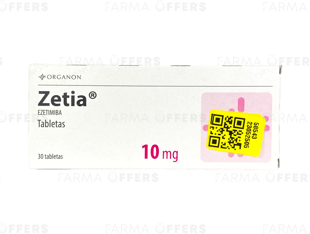 ZETIA TABL 10 MG 1 DE 30