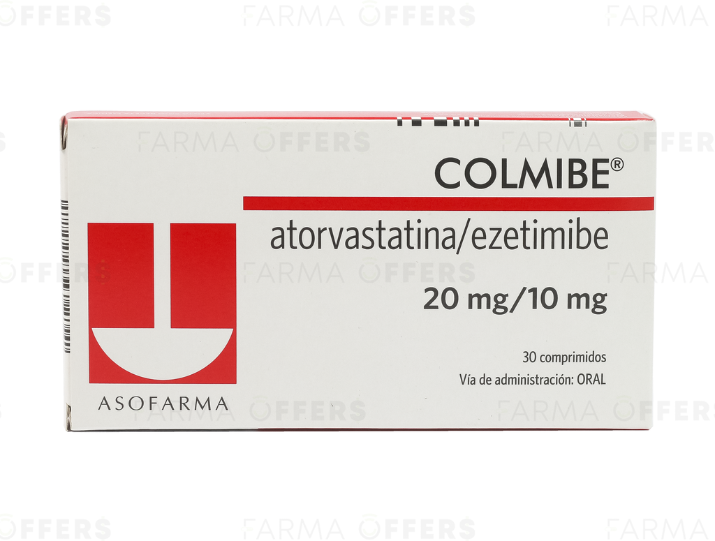 COLMIBE TABL 20mg/10, 1 de 30 