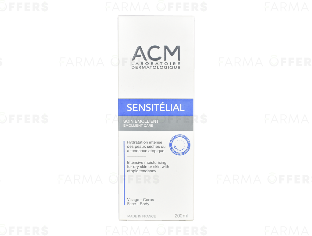 SENSITELIAL GEL EMOLIENT 200ML x 1
