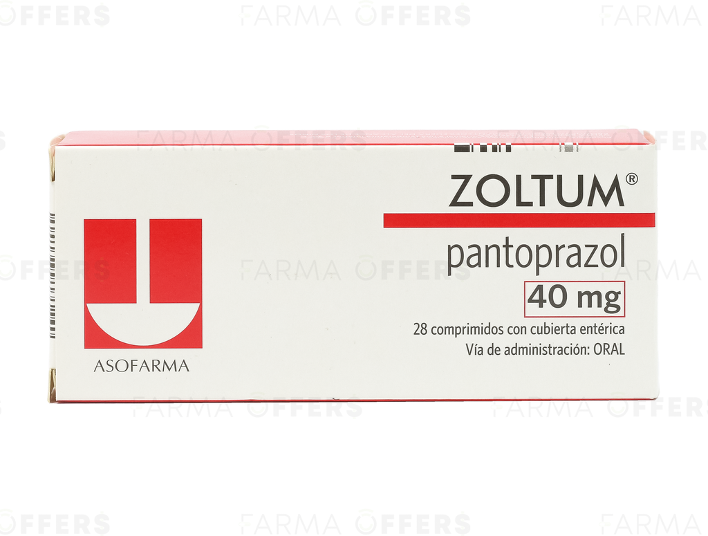ZOLTUM TABL RECU E. 40mg, 1 de 28