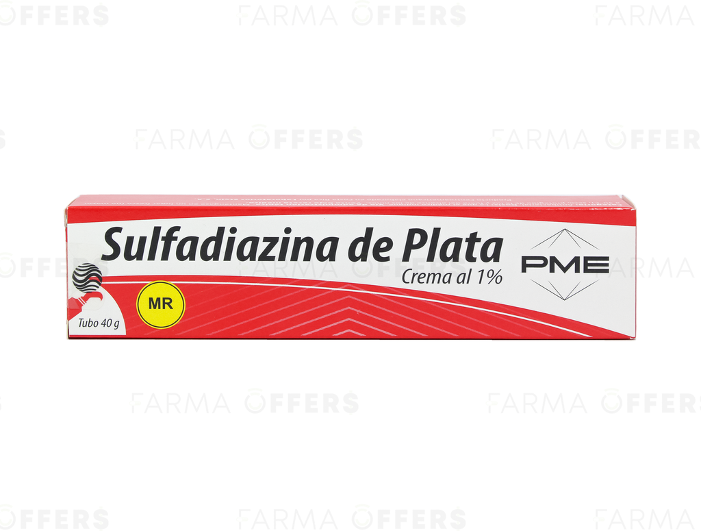 SULFADIAZINA DE PL CREMA 1% 40G x 1