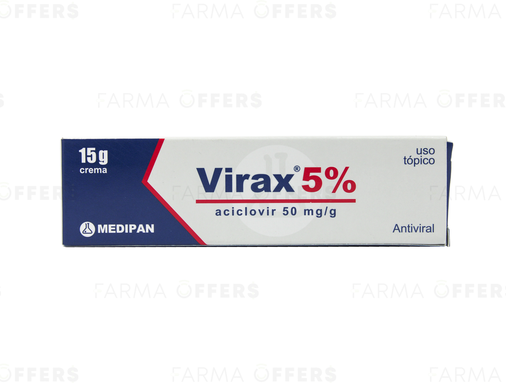 VIRAX CREMA 5% 15G x 1