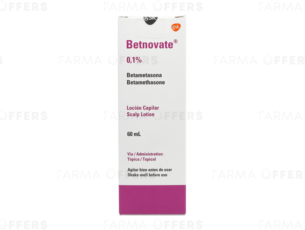 BETNOVATE LOC.CAPILAR 0.10% 60ML x 1