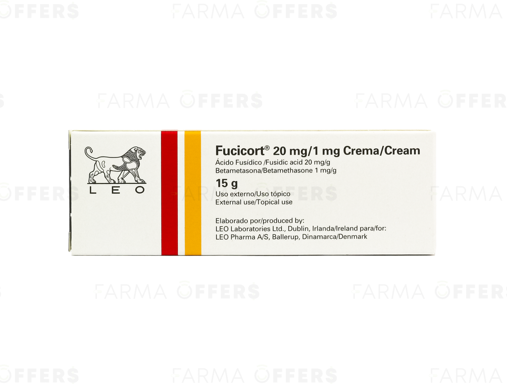 FUCICORT CREMA 15G x 1