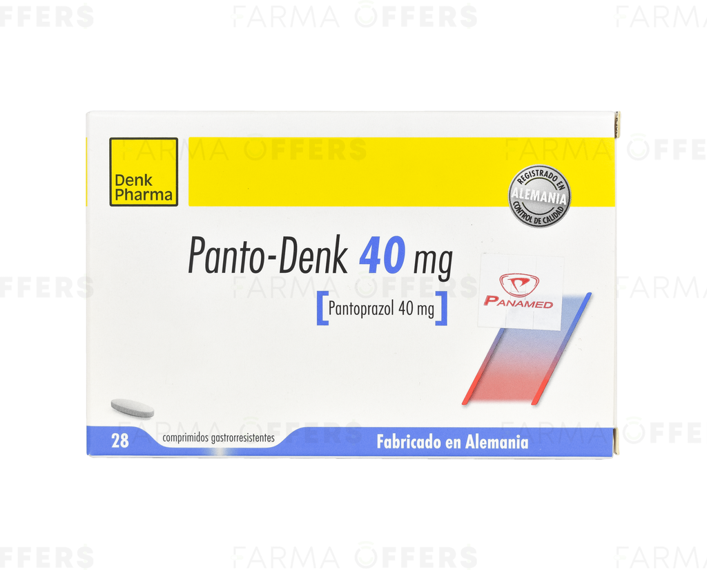 PANTO-DENK TABL 40mg, 1 de 28