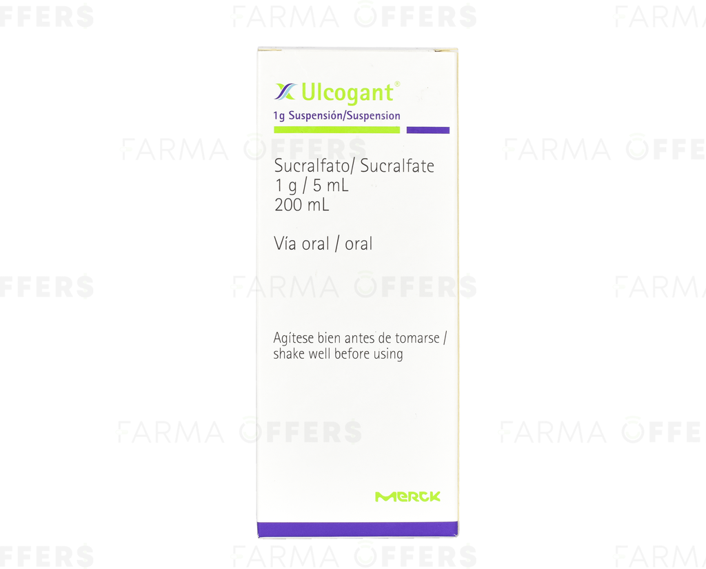 ULCOGANT SUSP ORAL 1.00G 200ML x 1 /5ML