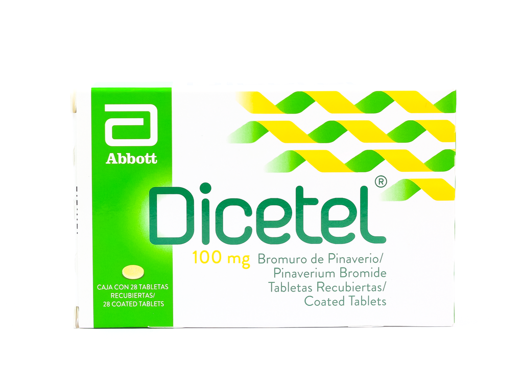 DICETEL TABL RECUBIE 100MG, 1 de 28