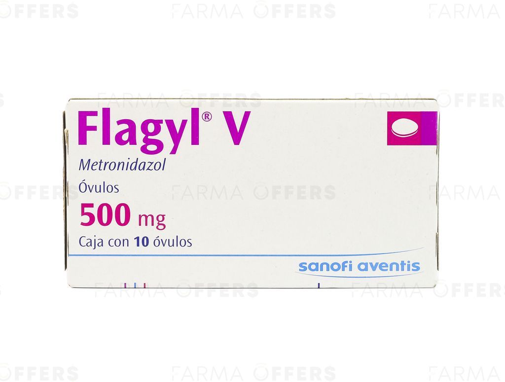 FLAGYL OVULOS 500MG, 1 de 10