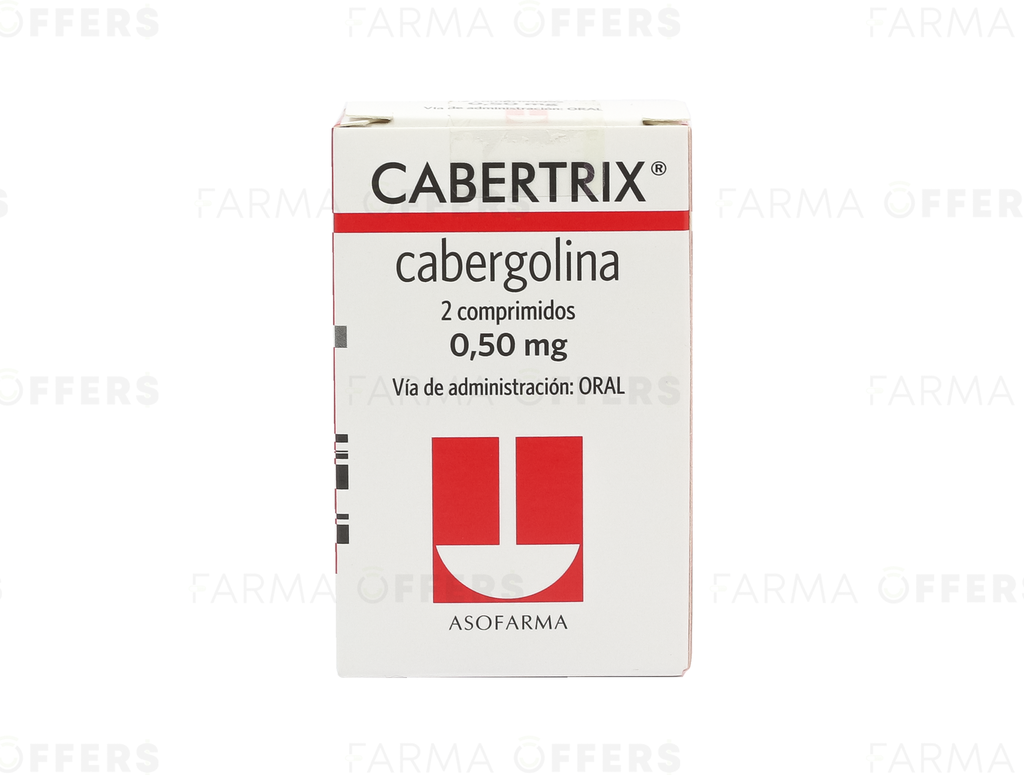 CABERTRIX TABL 0.50MG x 2