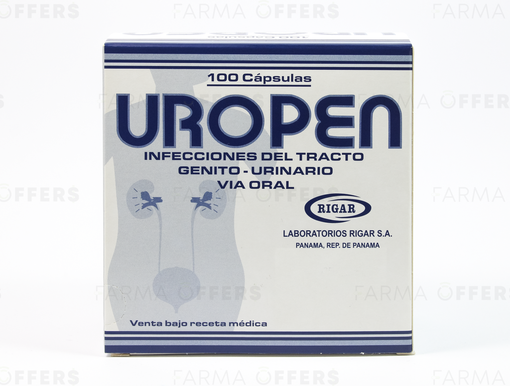 UROPEN CAPS, 1 de 100
