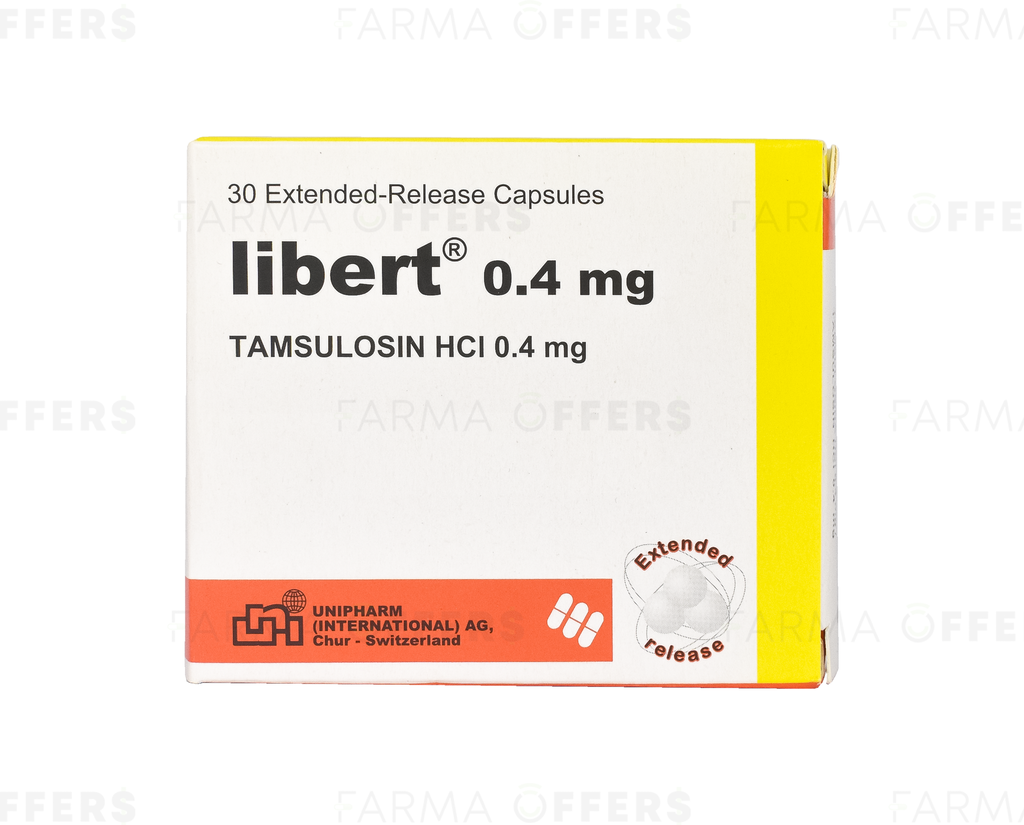 LIBERT CAPS L.P. 0.40MG, 1 de 30
