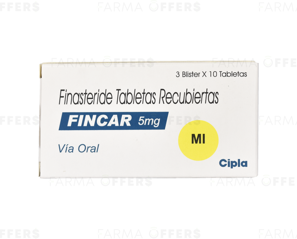 FINCAR TABL 5.00MG, 1 de 30