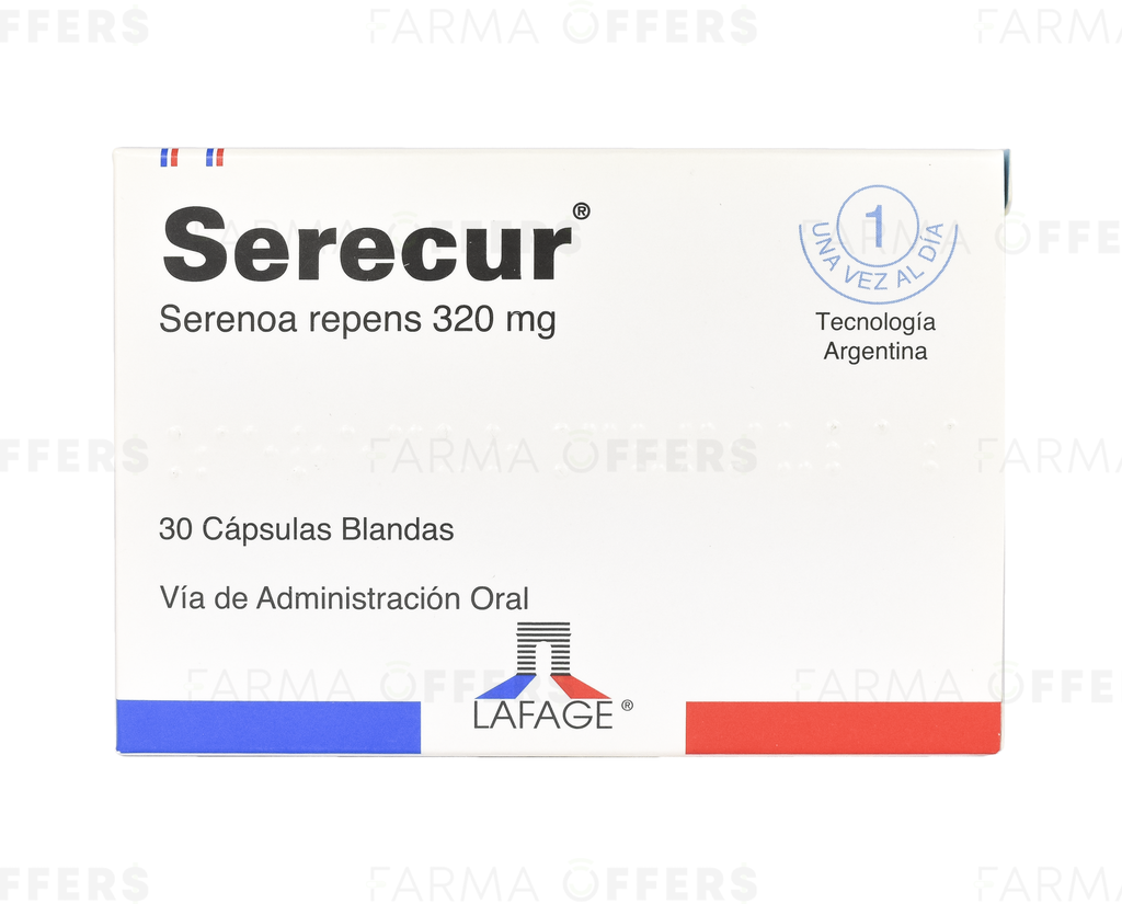 SERECUR CAPS BLANDAS 320MG, 1 de 30
