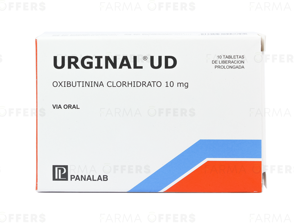 URGINAL UD TABL 10mg, 1 de 10