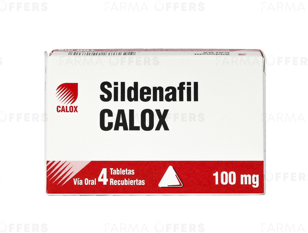SILDENAFIL CAL TABL 100MG, 1 de 4
