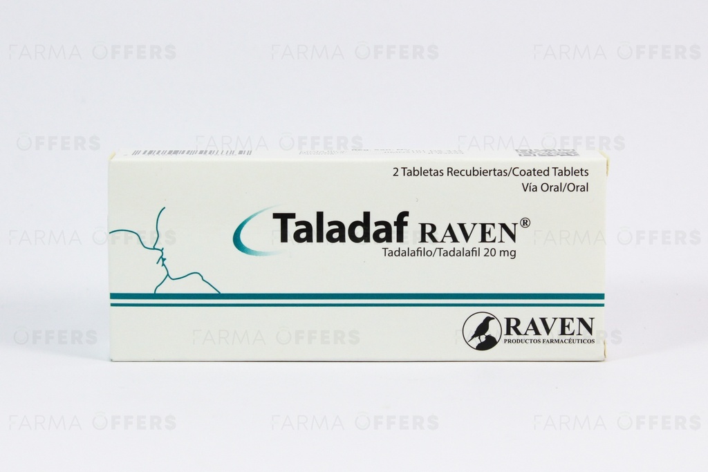 TALADAF TABL RECUBIE 20mg, 1 de 2