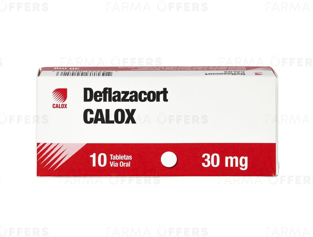 DEFLAZACORT TABL 30mg, 1 de 10 CAL