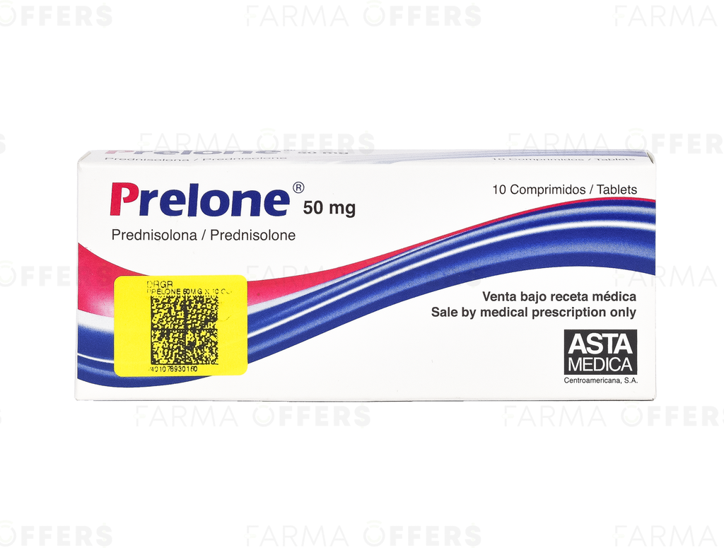 PRELONE TABL 50mg, 1 de 10