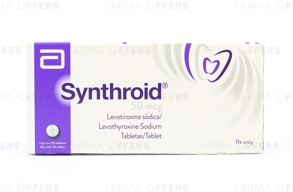 SYNTHROID TABL 50.0Y, 1 de 30
