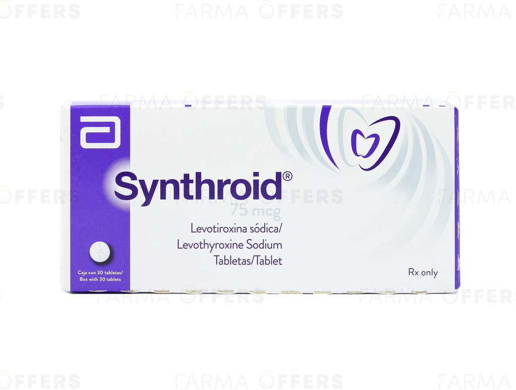 SYNTHROID TABL 75.0Y, 1 de 30