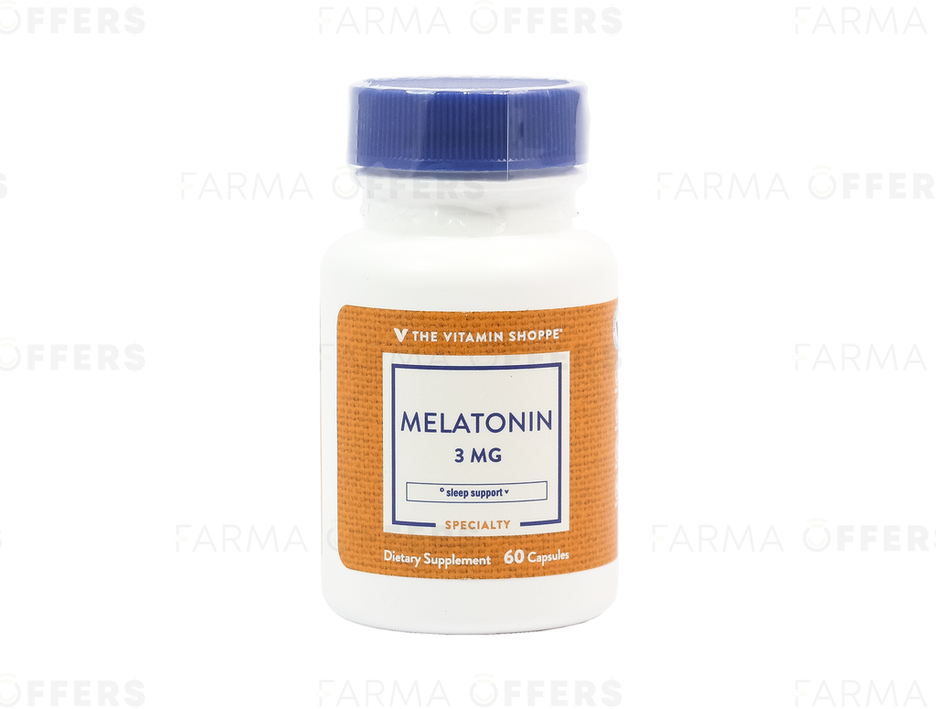 MELATONIN TABL 3.00MG, 1 de 60
