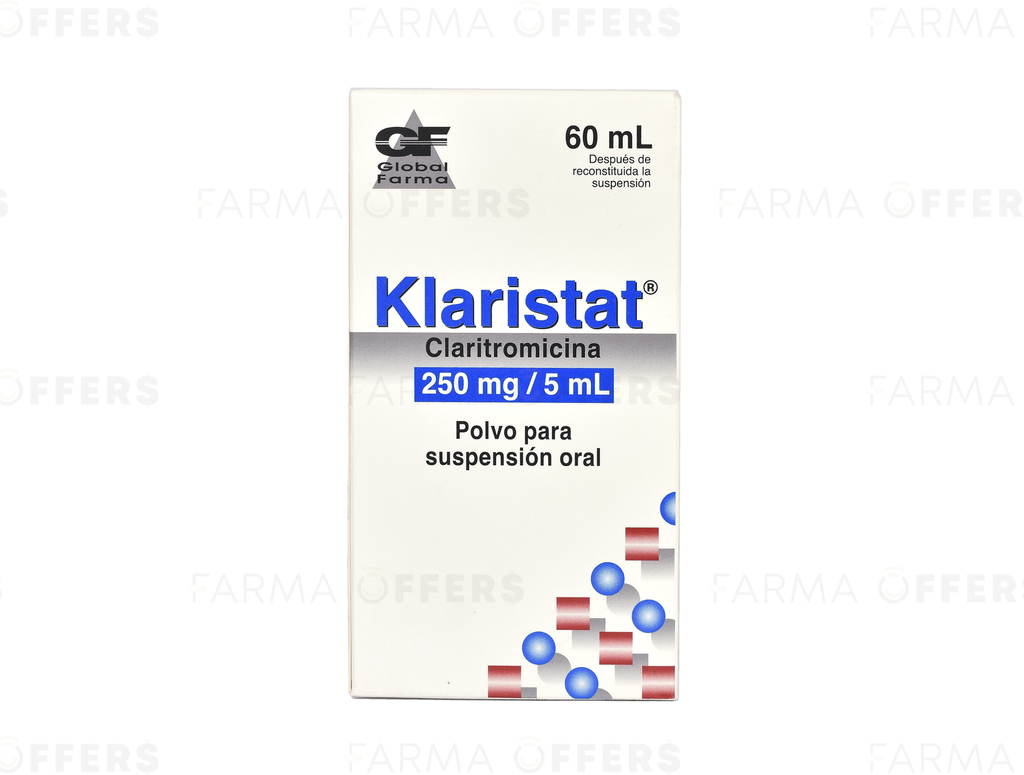 KLARISTAT POLVO P/SUSP 250MG 60ML x 1 /5ML