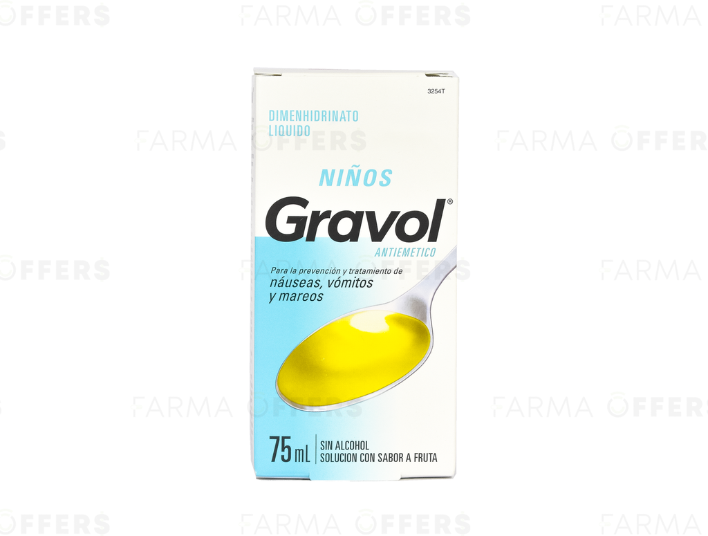 GRAVOL LIQD FRUTA 15mg 75ML x 1 /5ML