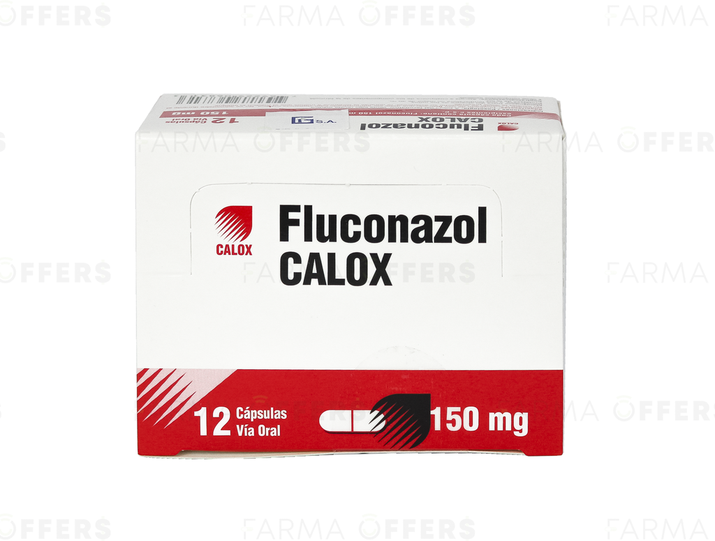 FLUCONAZOL CAPS 150MG, 1 de 12+3 CAL