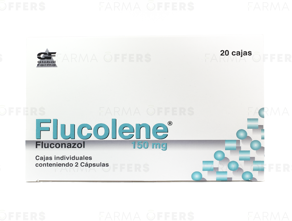 FLUCOLENE TABL 150MG, 1 de 40