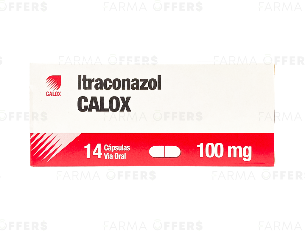 ITRACONAZOL CAL TABL 100MG, 1 de 14