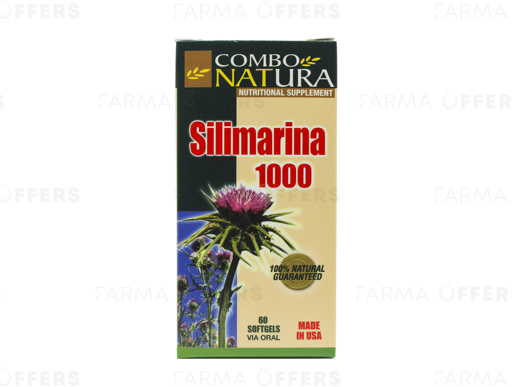 SILIMARINA SOFTGEL 1000MG x 60