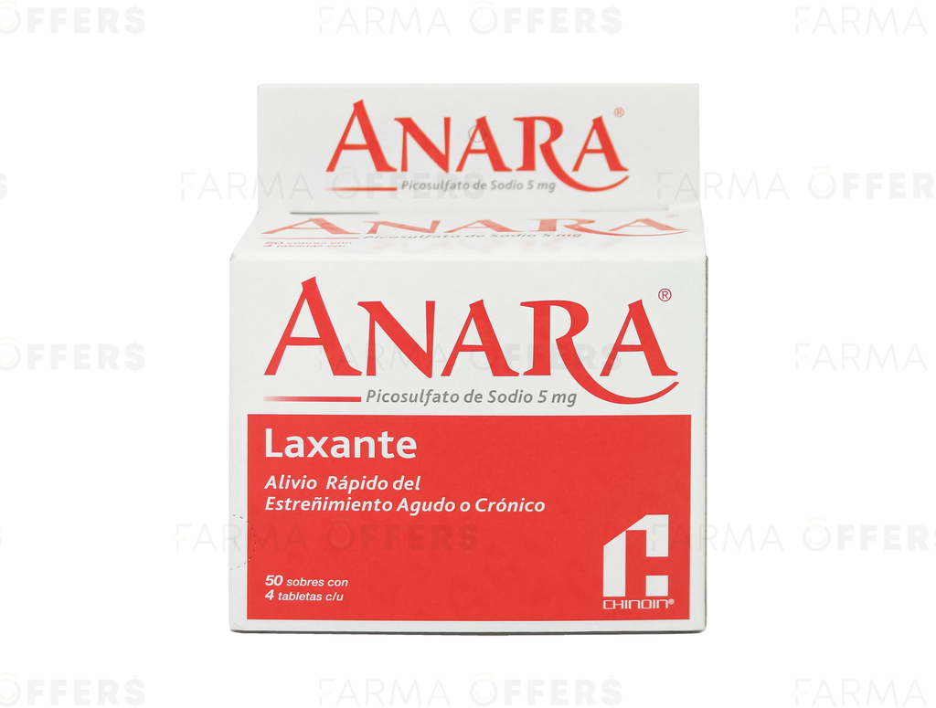 ANARA TABL 5.00MG, 1 de 200