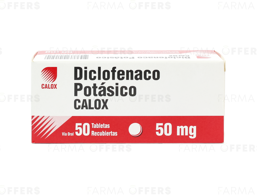 DICLOFENAC K TABL 50mg, 1 de 50 CAL