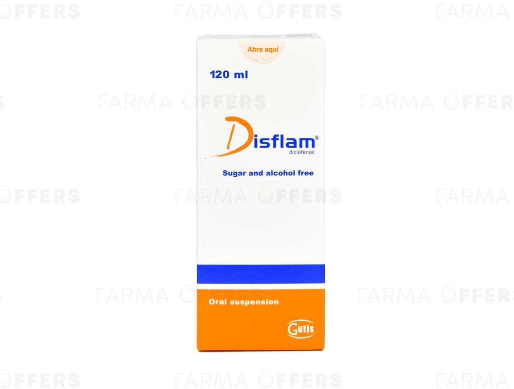 DISFLAM SUSP 9.00MG 120ML x 1 /5ML